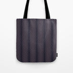 Palm Leaf Pattern - Midnight Tote Bag Gallery Image 1