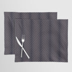 Palm Leaf Pattern - Midnight Placemat Gallery Image 1