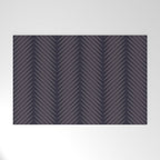 Palm Leaf Pattern - Midnight Welcome Mat Gallery Image 1