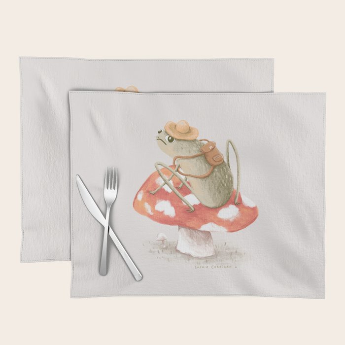 Awkward Toad Ready for Adventure Placemat Gallery Image 1