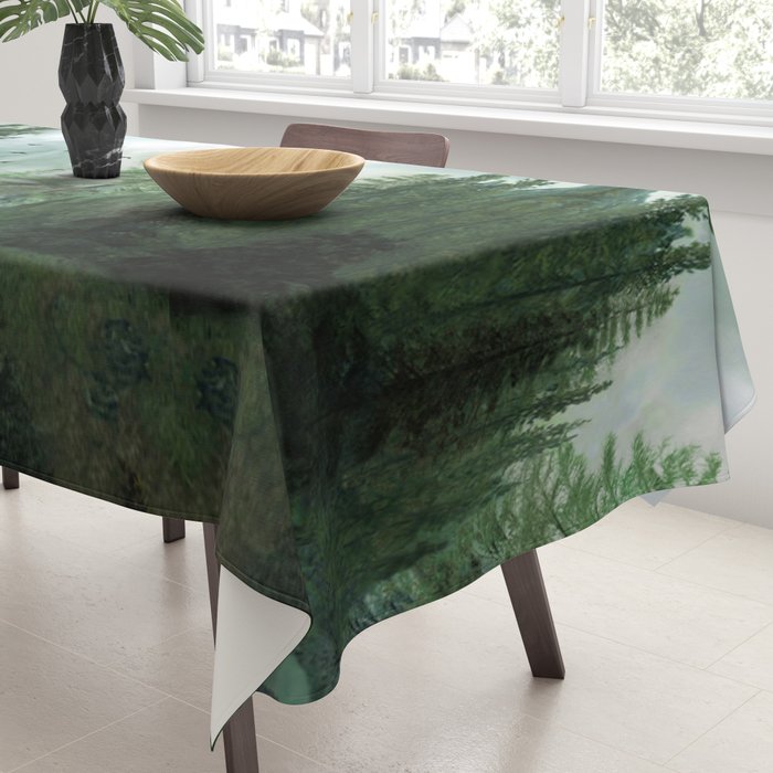 Mountain Morning 2 Tablecloth Gallery Image 3