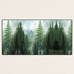 Mountain Morning 2 Desk Mat Gallery Image 3