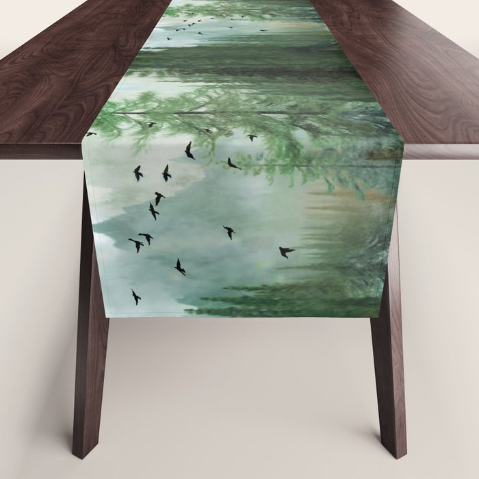 Mountain Morning 2 Table Runner Gallery Image 1