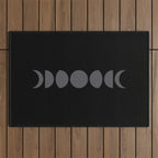 Minimal Moon Phases VII Outdoor Rug Gallery Image 1