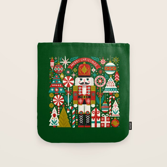 Vintage Nutcracker Celebration Tote Bag Gallery Image 1