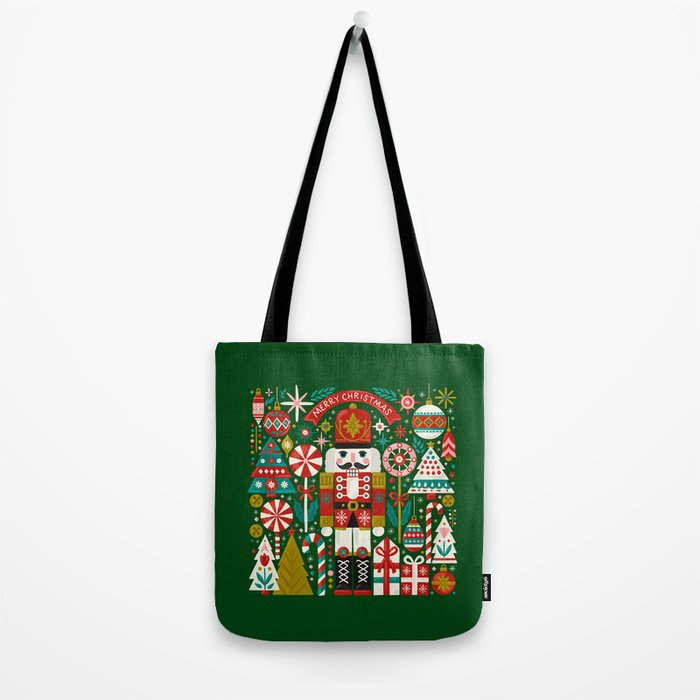 Vintage Nutcracker Celebration Tote Bag Gallery Image 2