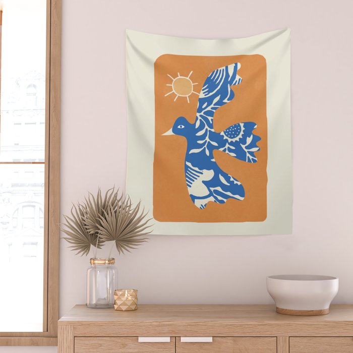 Abstract Flight 13 Wall Tapestry Gallery Image 2
