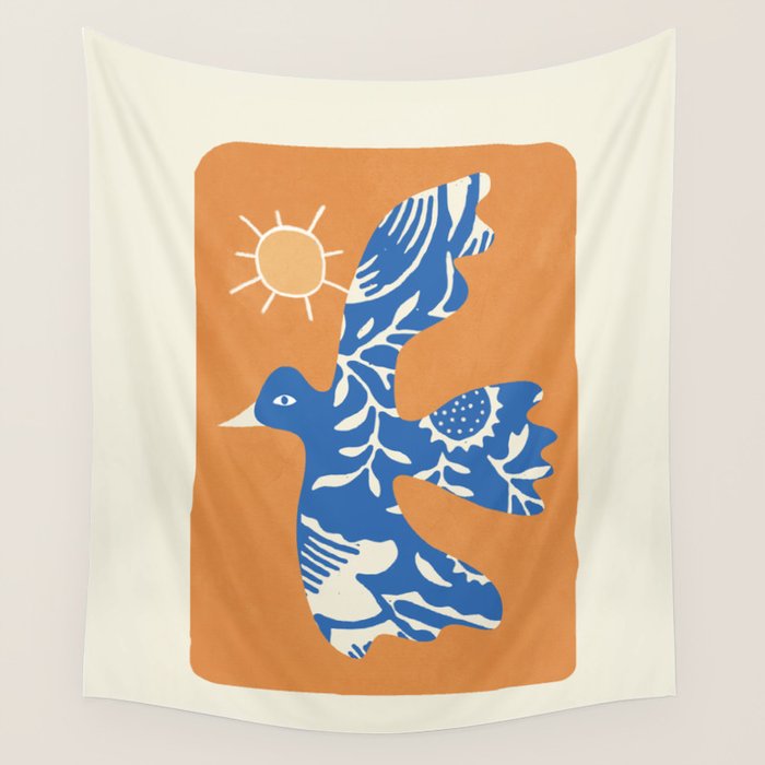 Abstract Flight 13 Wall Tapestry Gallery Image 4
