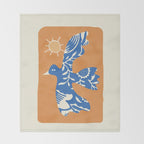 Abstract Flight 13 Throw Blanket Gallery Image 2