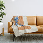 Abstract Flight 13 Throw Blanket Gallery Image 1