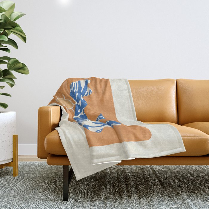 Abstract Flight 13 Throw Blanket Gallery Image 1
