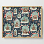 Gingerbread Village Serving Tray Gallery Image 1