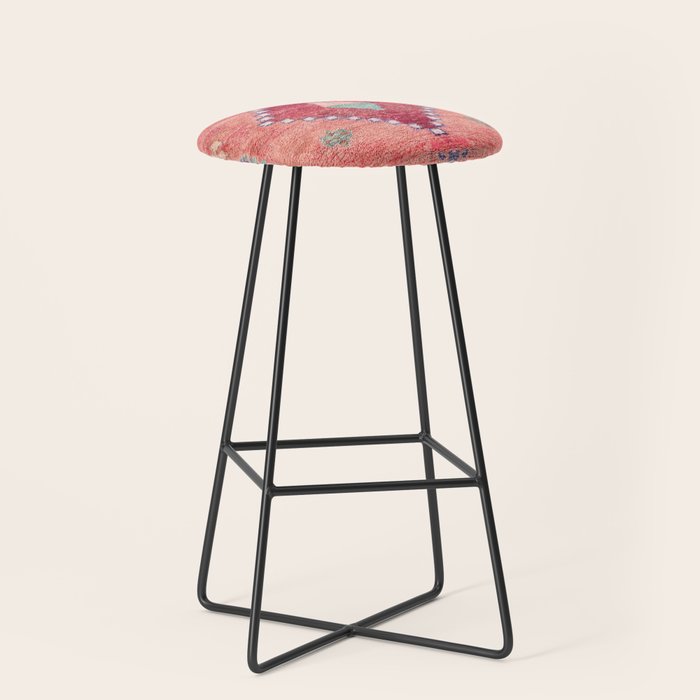 Heritage Moroccan Rug Style Design Stool Gallery Image 1