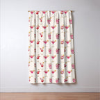  Light Glam Cocktails Theme Window Curtain Gallery Image 3