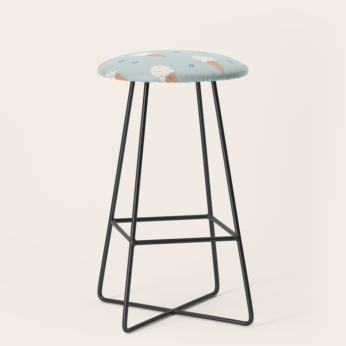 Sprinkle Ice Cream Pattern Stool Gallery Image 1