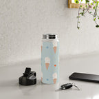 Sprinkle Ice Cream Pattern Water Bottle Gallery Image 4