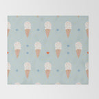 Sprinkle Ice Cream Pattern Throw Blanket Gallery Image 2