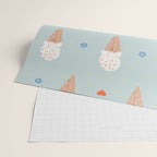Sprinkle Ice Cream Pattern Wrapping Paper Gallery Image 2