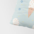 Sprinkle Ice Cream Pattern Pillow Sham Gallery Image 4