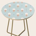 Sprinkle Ice Cream Pattern Side Table Gallery Image 2