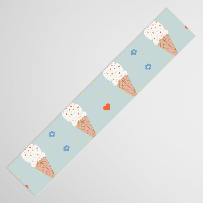 Sprinkle Ice Cream Pattern Table Runner Gallery Image 3