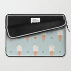 Sprinkle Ice Cream Pattern Laptop Sleeve Gallery Image 2