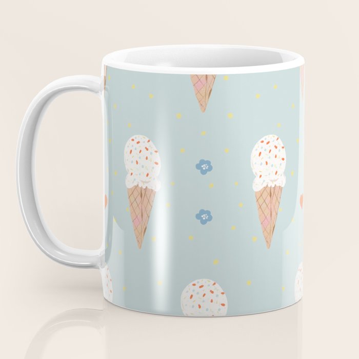 Sprinkle Ice Cream Pattern Coffee Mug Gallery Image 3
