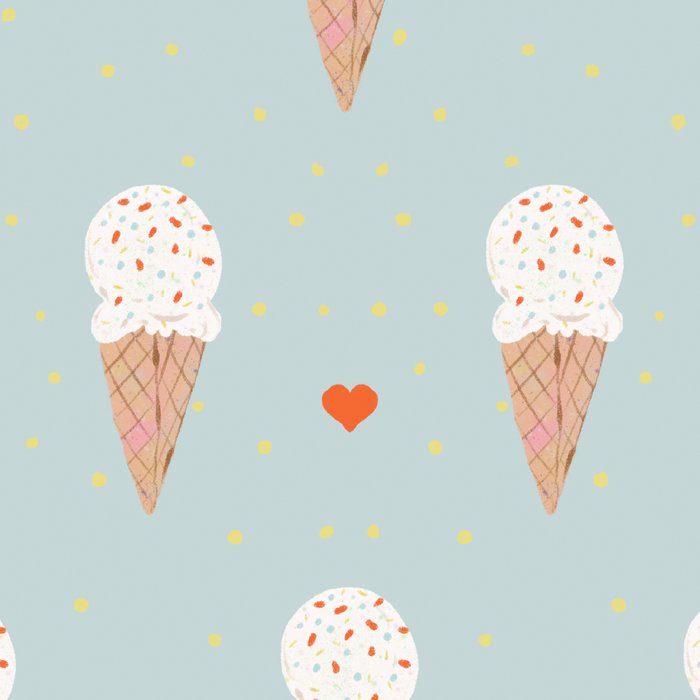 Sprinkle Ice Cream Pattern Coffee Mug Gallery Image 2