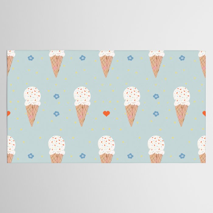 Sprinkle Ice Cream Pattern Tablecloth Gallery Image 2