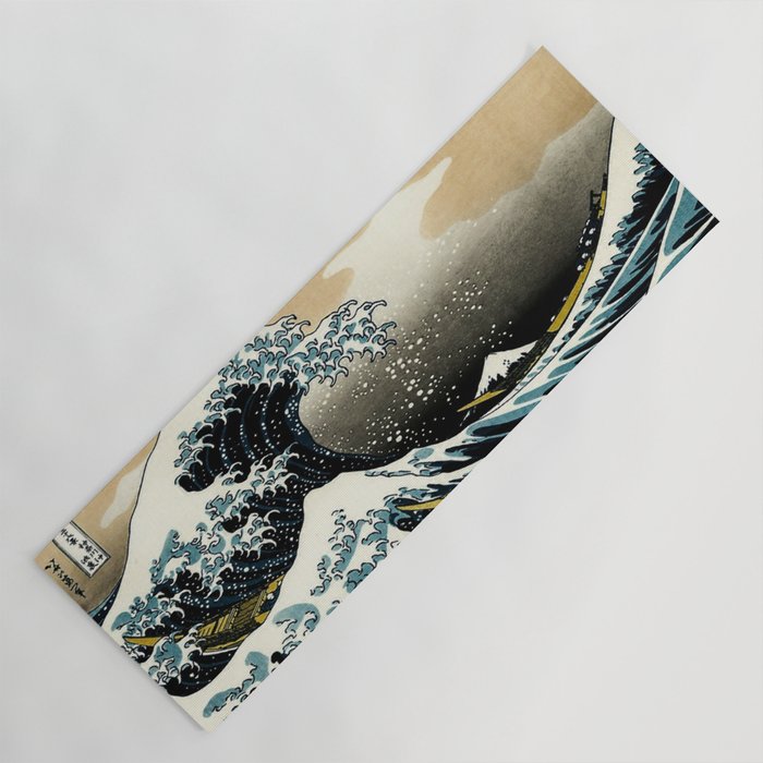 The Great Wave Off Kanagawa ,No.2, Yoga Mat Gallery Image 1