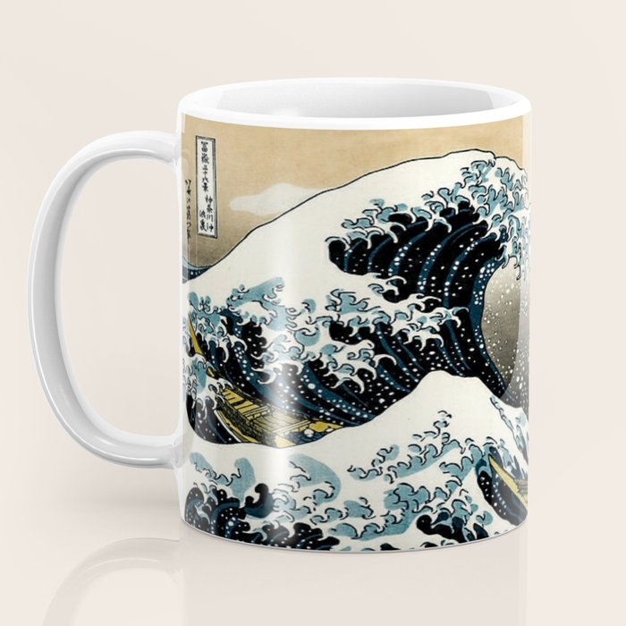 The Great Wave Off Kanagawa ,No.2, Coffee Mug Gallery Image 3
