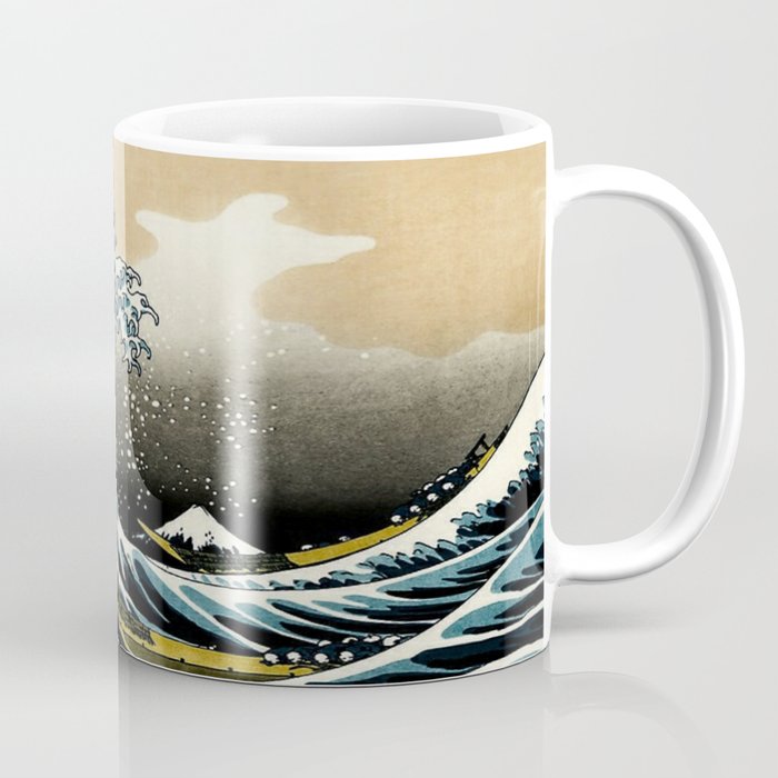 The Great Wave Off Kanagawa ,No.2, Coffee Mug Gallery Image 1