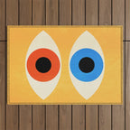 Eyes | Bauhaus III Outdoor Rug Gallery Image 1