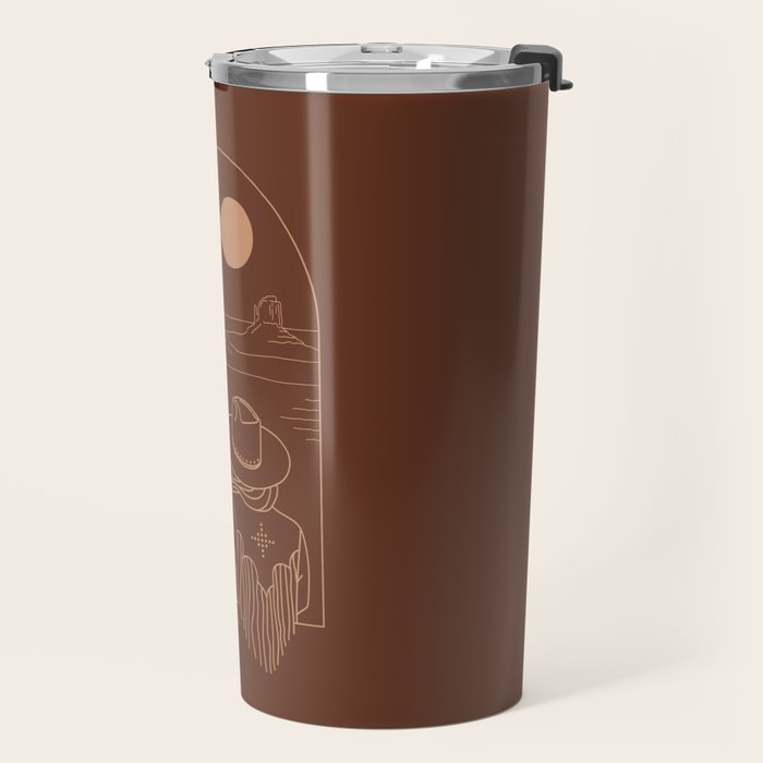 Lost Pony in Burnt Clay Travel Mug Gallery Image 2