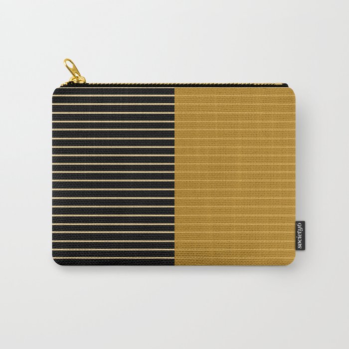 Color Block Lines XII Carry All Pouch Gallery Image 1
