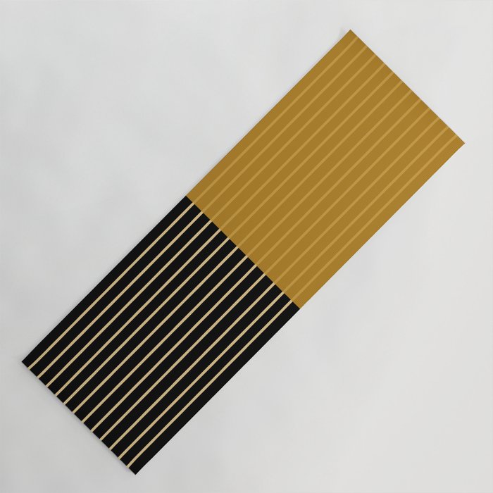 Color Block Lines XII Yoga Mat Gallery Image 1