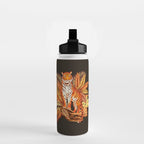 Autumn Jungle Tiger Water Bottle Gallery Image 2