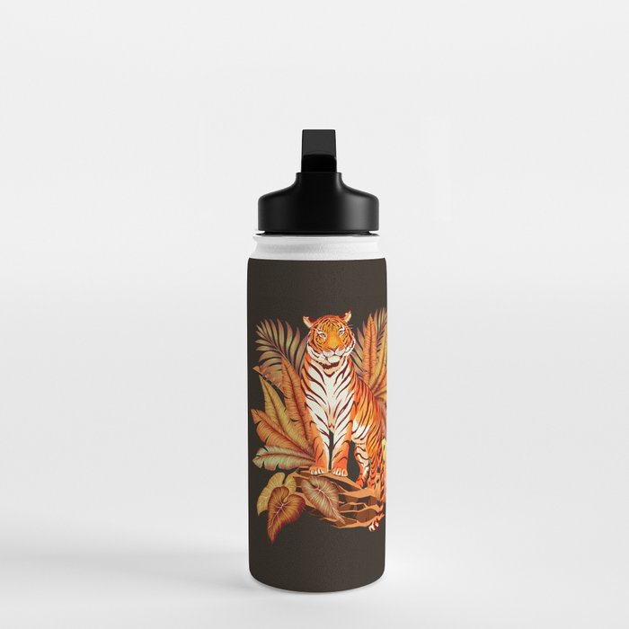 Autumn Jungle Tiger Water Bottle Gallery Image 3