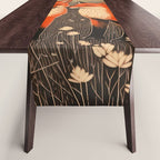 Autumn Forest Fox Pair Table Runner Gallery Image 1