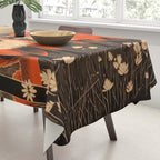 Autumn Forest Fox Pair Tablecloth Gallery Image 3