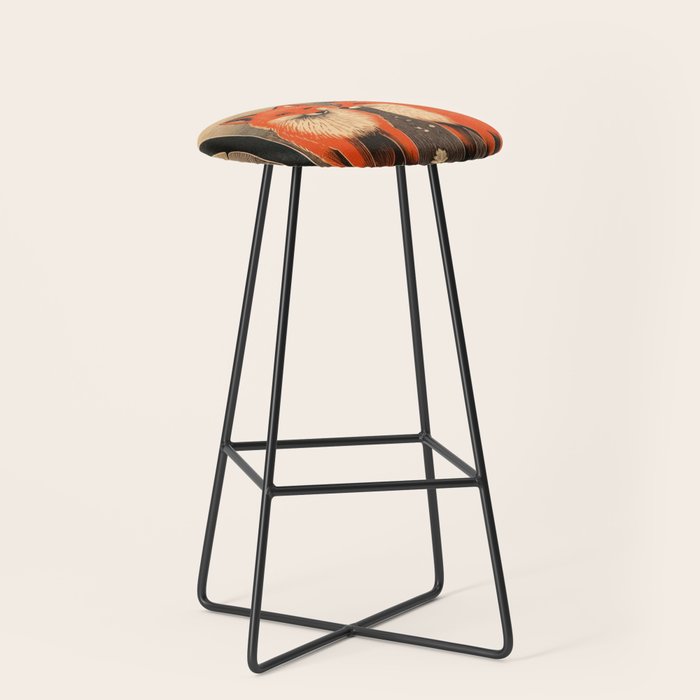 Autumn Forest Fox Pair Stool Gallery Image 1