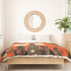 Autumn Forest Fox Pair Duvet Cover Gallery Image 3