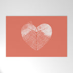 Love birds sitting on a tree Welcome Mat Gallery Image 1