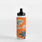 Stylized plants with abstract shapes Water Bottle Gallery Image 2