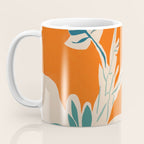 Stylized plants with abstract shapes Coffee Mug Gallery Image 3