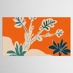 Stylized plants with abstract shapes Tablecloth Gallery Image 2