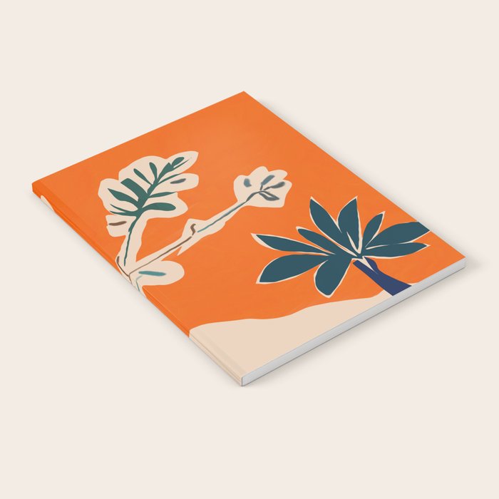 Stylized plants with abstract shapes Notebook Gallery Image 1