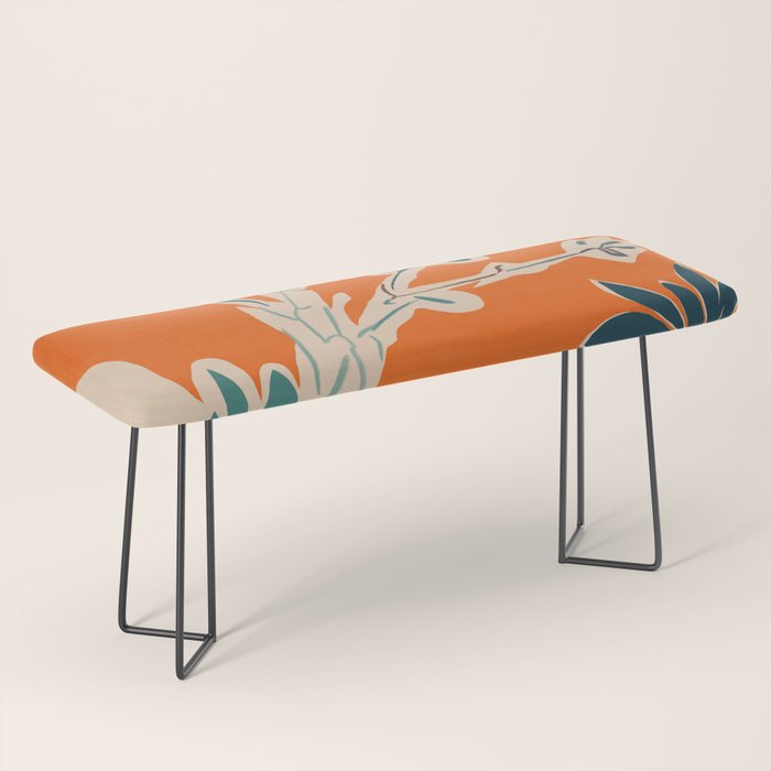 Stylized plants with abstract shapes Bench Gallery Image 1