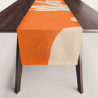 Stylized plants with abstract shapes Table Runner Gallery Image 1
