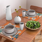 Stylized plants with abstract shapes Placemat Gallery Image 2